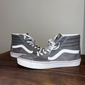 Men’s Vans Sk8-Hi Shoe - Gray